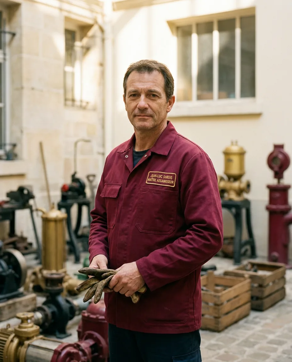 Atelier historique de Pompage & Assainissement Paris — entreprise familiale parisienne fondée en 1996